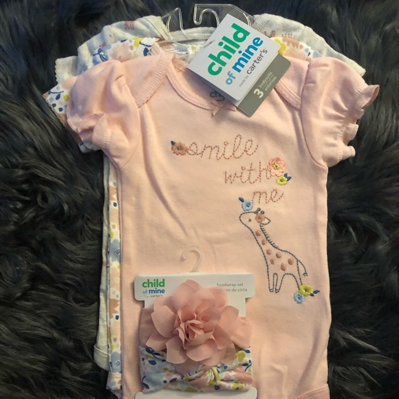 baby girl bodysuit multipack